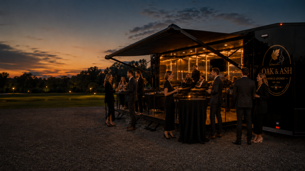 Oak & Ash mobile cigar lounge trailer collection
