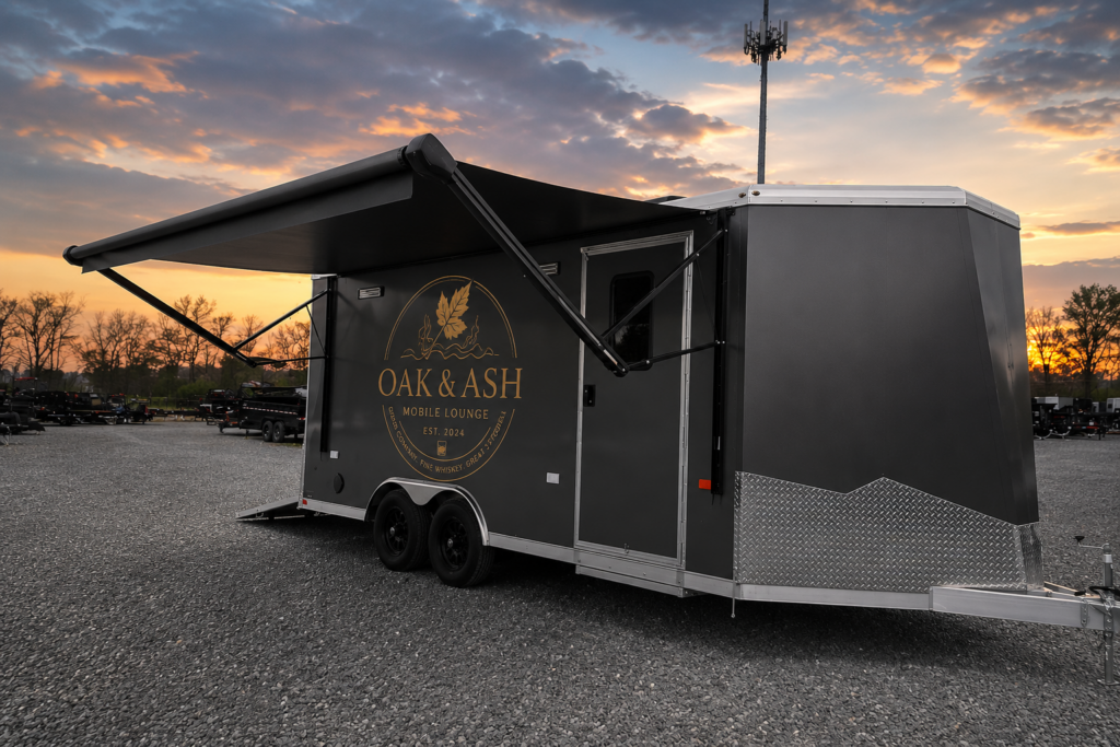 Oak & Ash Private Suite intimate mobile cigar lounge